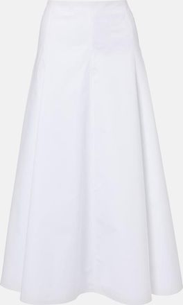 Jacquemus Gonna midi Triangle in misto cotone