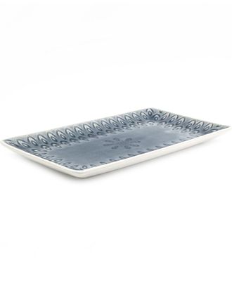 Euroceramica Peacock Rectangular Platter