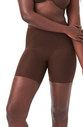Spanx SPANXshape Invisible Girlshorts in Chestnut Brown at Nordstrom, Size Small