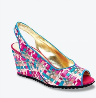 Azurée Cannes Women Fita Sandal In Pink Multi