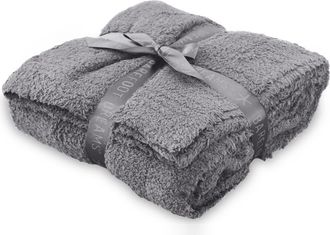 Barefoot Dreams Barefoot Dreams CozyChic Throw Blanket in Dove Gray at Nordstrom