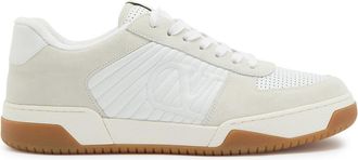 Valentino Garavani VG New Sneaker 1 Panelled Suede Sneakers - White - 45 (IT45 / UK11)