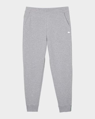 Lacoste Men & apos;s Solid Active Double Face Slim Fit Joggers