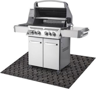 RugsX Vectra 316 Estera Protectora Para Parrilla Para Terraza, Exterior - Beige Beige 150x200 Cm