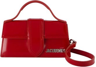 Jacquemus Red Calfskin Le Bambino, Never Carried (Authentic Pre-Loved)