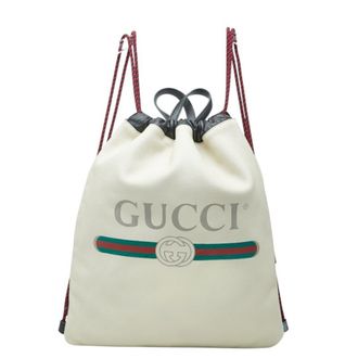 Gucci Ivory Leather Pouch (Pre-Owned)