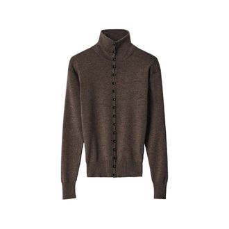 Christophe Lemaire Dames, Truien, Bruin, Maat: S Wol