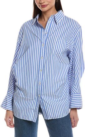 Free People Sabine Tailored Stripe Shirt