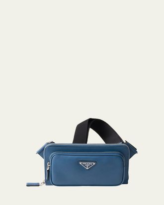 Prada Mens Saffiano Belt Bag