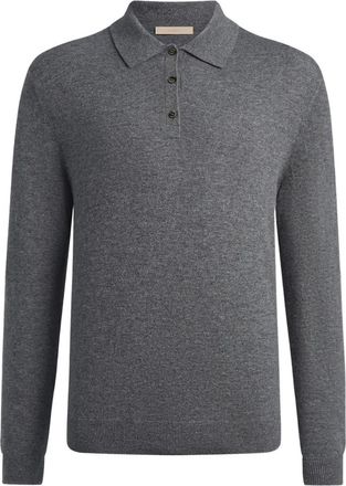 12 Storeez Polotop met knopen - Grijs
