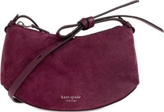 Kate Spade New York Borsa a tracolla Loop in pelle scamosciata - Viola