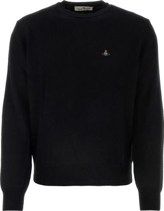 Vivienne Westwood Black Cotton Blend Alex Sweater