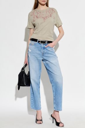 Diesel Jeans 1981 D-WENT, Womens, Blue