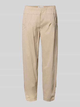 Stehmann Hose mit elastischem Bund Modell Rachell in Taupe, Gr&ouml;&szlig;e 34