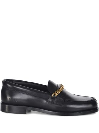 Golden Goose leather loafers - women - Leather/Leather/Leather - 40 - Black