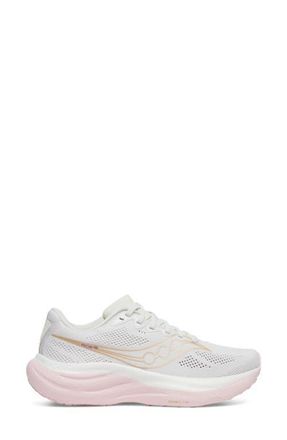 Saucony Ride 19 Running Shoe in White/Silk at Nordstrom, Size 10.5