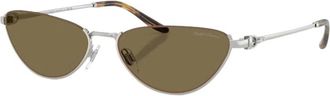 Ralph Lauren Zonnebril - Dames - Zonnebrillen - Grijs - 57 MM - Accessoires