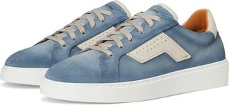 Magnanni Phoenix Mens Shoes Sky Blue Suede/Cream : 10.5 M, Leather