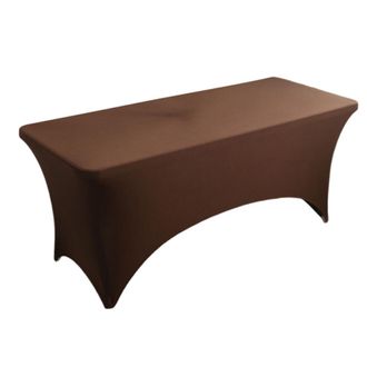 OEM Mantel De Poli&eacute;ster Y Elastano De 120 Cm (4 Pies), Color Amarillo P&aacute;lido