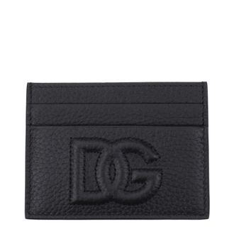 Dolce & Gabbana Dolce&Gabbana Herrens Dokumentenhalter Leder Schwarz