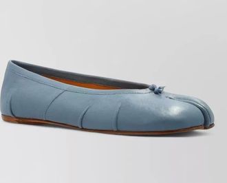 Maison Margiela tabi toe ballerina flat knot detail