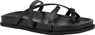 Calvin Klein Womens Womens Helden Sandal - Black - 6H