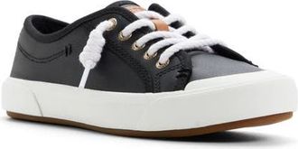Sperry Top-Sider Pier Wave Low Top Sneaker in Black at Nordstrom, Size 7.5