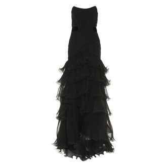 Alberta Ferretti Mujer, Vestidos, Negro, Talla: S