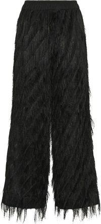 Saint Tropez Dames, Broeken, Zwart, Maat: M