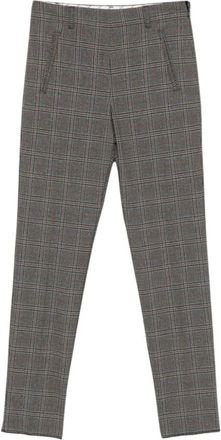 Marella Broeken, Dames, Grijs, 2Xs, Slim-fit Broeken