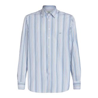 Etro Etro, Casual Shirts, male, Multicolor, Size: 2XL Striped Shirt