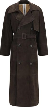 S.W.O.R.D 6.6.44 Cappotto in camoscio - - Coats - Donna - Marrone - L