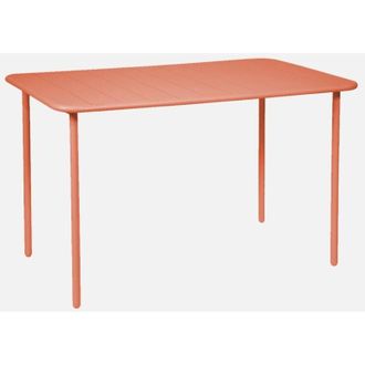 Sweeek Tavolo da giardino in acciaio, 4 posti, 120cm