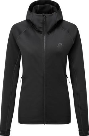 Mountain Equipment Jorasses Hooded Jacket Fleecejacke f&uuml;r Damen | schwarz