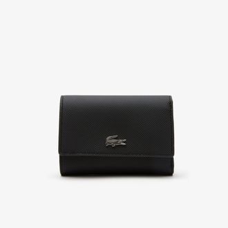 Lacoste Womens Wallet Anna Black Warm Sand