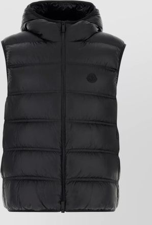 Moncler down hooded puffer vest