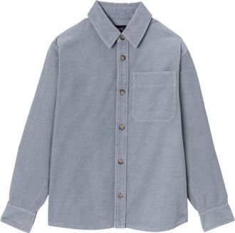 A.P.C. A.p.c., Uomo, Magliette, Blu, XL, new