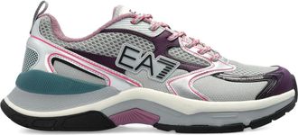 Emporio Armani Sneakers con design a inserti - Grigio