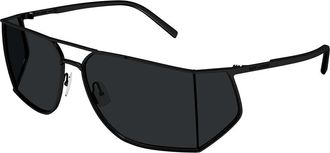 Saint Laurent SL 750 001 Mens Sunglasses Black Size 69 - Free RX Lenses - Free RX Lenses