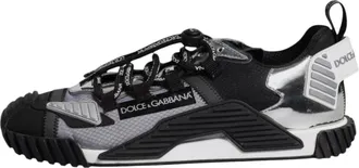 Dolce & Gabbana Multicolor Lace Up Low Top NS1 Sneakers Mens Shoes (Pre-Owned)