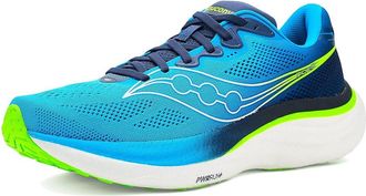Saucony Ride 19 Mens Shoes Cobalt/Slime : 12.5 D - Medium, Synthetic