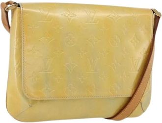 Louis Vuitton Pre-owned Cross Body Bags, female, Beige, Size: ONE SIZE Pre-owned Vintage Shoulder Bag