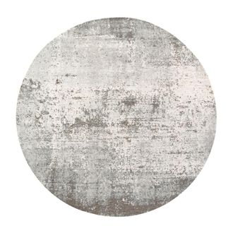 Louis De Poortere Alfombra de poliéster gris, 140x140 cm