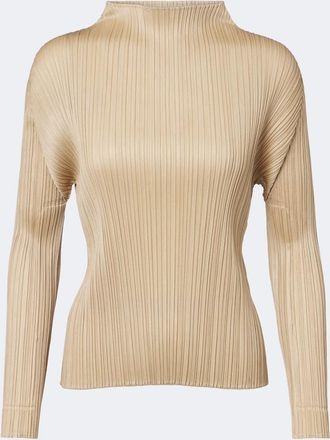 Pleats Please Issey Miyake Monthly Colors: October pleated top