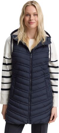 Tom Tailor Steppweste mit Kapuze