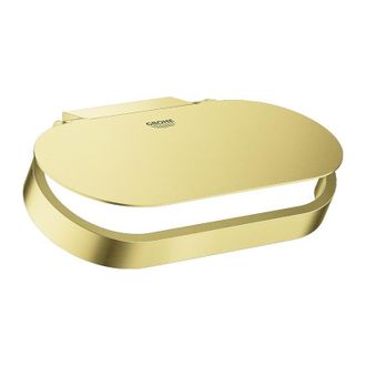 GROHE Portarrollos Grohe Selection Con Tapa Dorada Brillante Cepillada
