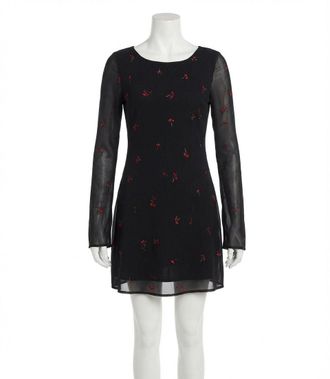 Z Supply Ampbell Rio Floral Mini Dress In Black