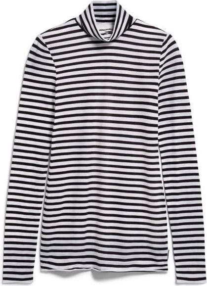 Grazilianaa Stripes Longsleeve f&uuml;r Damen | grau