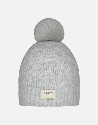 Barts Womens Barts Womens Macawa Knitted Bobble Hat - Grey - Size: ONE size