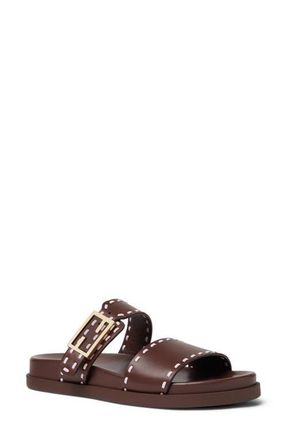 Fendi Feel Slide Sandal in Mahogany Anemone at Nordstrom, Size 10.5Us